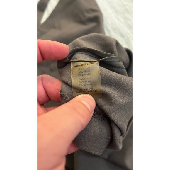 ALEXANDER WANG ONE SHOULDER BODYCON PENCIL DRESS SMALL 2/4 - Picture 8 of 8